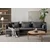 Atelier del Sofa Ugaona garnitura Flexy Relax, 285 x 150 x 100 cm, Antracit