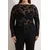 Trendyol Curve Ženska bluza Tbbss26Af00055, Crna