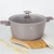 BERLINGER HAUS Šerpa sa poklopcem Taupe Collection BH-8102, 28cm, Bež