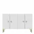 Hanah Home komoda Squarel 120, 120 cm, bela
