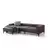 Atelier del Sofa Ugaona garnitura Horizon 85x43x207cm Tamnosiva