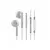HUAWEI slušalke AM116 (s 3.5 vtičem z gumbom za nastavitev glasnosti), bele