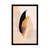 Plakat abstraktne oblike peresa - 30x45 silver