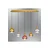 Opviq luster Luccas 2848-5AS-20, LED 46 W, zlatni