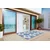 Decormat Zunanja preproga Modri modeli 100x150 cm