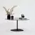 Hanah Home Klub sto Soho 85x40x67cm Tamnosivo-Crni