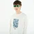 Majice Pas Normal Studios Off-Race Cotton Tech Graphic Long Sleeve T-Shirt Off White M