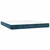 Box spring postelja z vzmetnico temno modra 180x200 cm žamet