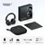 Manbuzhehuazai Bluetooth slušalice Halo Space, Crne