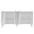 Hanah Home komoda Batum 150, 150 cm, bela