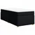 vidaXL vidaXL Box spring postelja z vzmetnico črna 90x200 cm blago, (21291697)