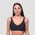 GymBeam Women‘s Sports Bikini Top Black