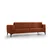 Atelier del Sofa Trosed na razvlačenje Horizon 95x77x230cm Bronzani