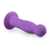 Dildo Silicone Suction Cup, vijoličen