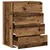 Kreveta s ladicama Staro drvo 60 x 39 x 80 cm Konstruirano drvo