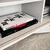 Hanah home Polica 150x75x43cm Belo-Antracit