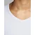 JACK & JONES Majica BASIC V-NECK TEE S/S NOOS, bela