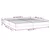 vidaXL Box spring posteljni okvir krem 160x200 cm blago
