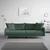 Mega Sofa Kiss tamnozelena