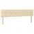 Vidaxl Box spring postelja z vzmetnico krem 180x200 cm blago