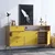 Wallity Komoda LIORA 140x86x40cm Hrast-Žuta