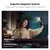 K&F Magnetic Selfie Light with 360°Rotation & Mirror, CRI95+ Foldable Phone Ring Light