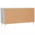 Klupa za cipele siva boja betona 102x35x55 cm konstruirano drvo