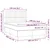Vidaxl Box spring postelja z vzmetnico LED taupe 140x190 cm blago