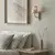 Endon 114202 - Zidna lampa 1xE14/7W/230V bež/zlatna