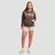 GymBeam Women‘s Athlete Hoodie Cocoa