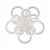 JUST LIGHT. 15268-16 - LED plafonsko svetlo CRYSTALLO LED/48,5W/230V belo