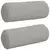 Valjkasti jastučići 2 pcs Svijetlo siva O 15 x 40 cm