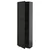 METOD Visoki element s policama, Crnosiva/Lerhyttan crno bajcovano, 60x37x200 cm