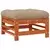 Set lounge namještaja za vrt 10 pcs Voštanosmeđa