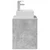 Umivaonik s policom Betonska siva 49,5 x 41 x 62,5 cm