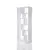 Hanah Home Polica 90x183,6x29,5cm Bela
