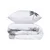LEssentiel Maison Ranforce posteljina Plume, 260x220cm, Sivo-bela