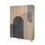 Hanah Home Garderober Lena 3-973, 135x192x52 cm, Šarena