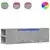 Zidni TV ormarić s LED svjetlima boja betona 135x31x39,5 cm