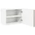Ormar za Zid PORTO 2 pcs Smeđi hrast 50 x 31 x 40 cm