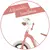 ChillaFish Balans bicikl Charlie Flamingo 10in. ( SW12653 )