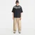Majice Palm Angels Big Neck Logo Loose Tee Black/ Off White M