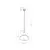 Sollux SL.1884 - Luster na sajli PELTA 1xGU10/10W/230V crna/plava