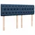 vidaXL vidaXL Box spring postelja z vzmetnico modra 160x200 cm blago, (21310130)