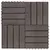 Pločice za decking 22 pcs Tamno smeđa 30 x 30 cm