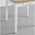 Bessagi Home Jedilna Miza Camden, Barve Bora, Bela, 80x86