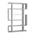 Hanah Home Polica 110x161x25,5cm Bela