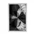 Plakat umetniška abstrakcija v črnobeli varianti - 20x30 black
