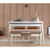 Hanah Home Trpezarijska stolica Vina Sandalye 46x85x46cm Belo-Bež