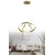 Opviq luster 20535, LED 15 W, beli